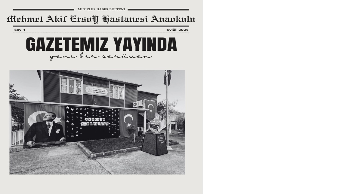 Okul Gazetemiz Yayında!